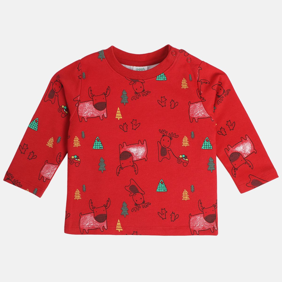 Boys Multicolor Pack Of 2 T-Shirt