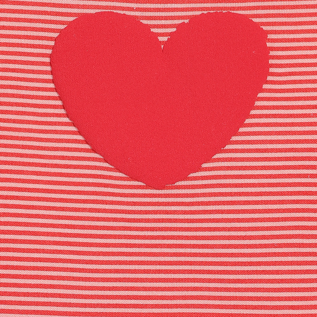 Girls Pack Of 3 Round Neck Short Sleeve Body Suit - Coral/White