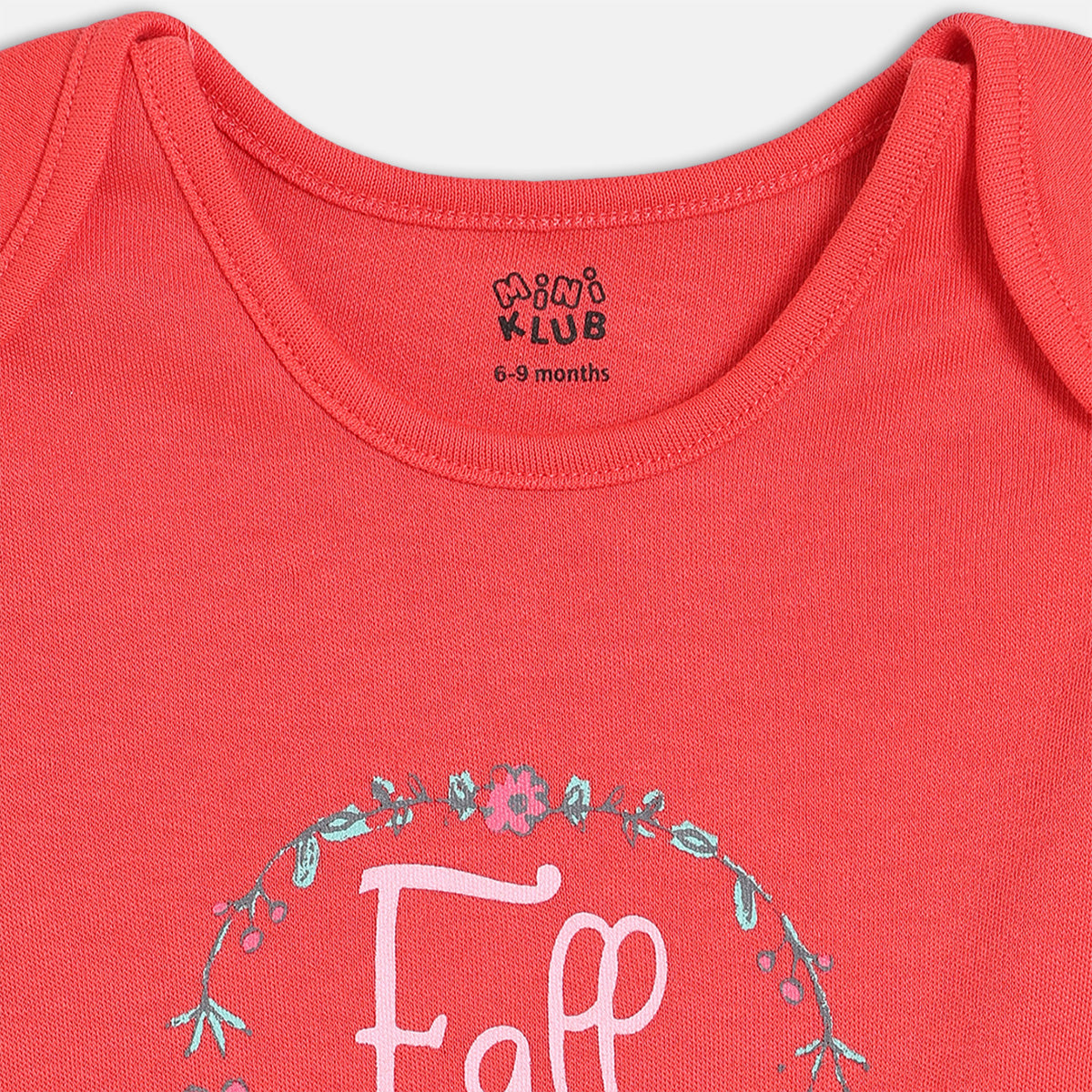 Girls Pack Of 3 Round Neck Cap Sleeve Body Suit - Multi