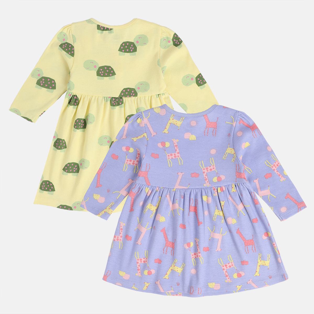 Girls Multicolor Pack Of 2 Dress
