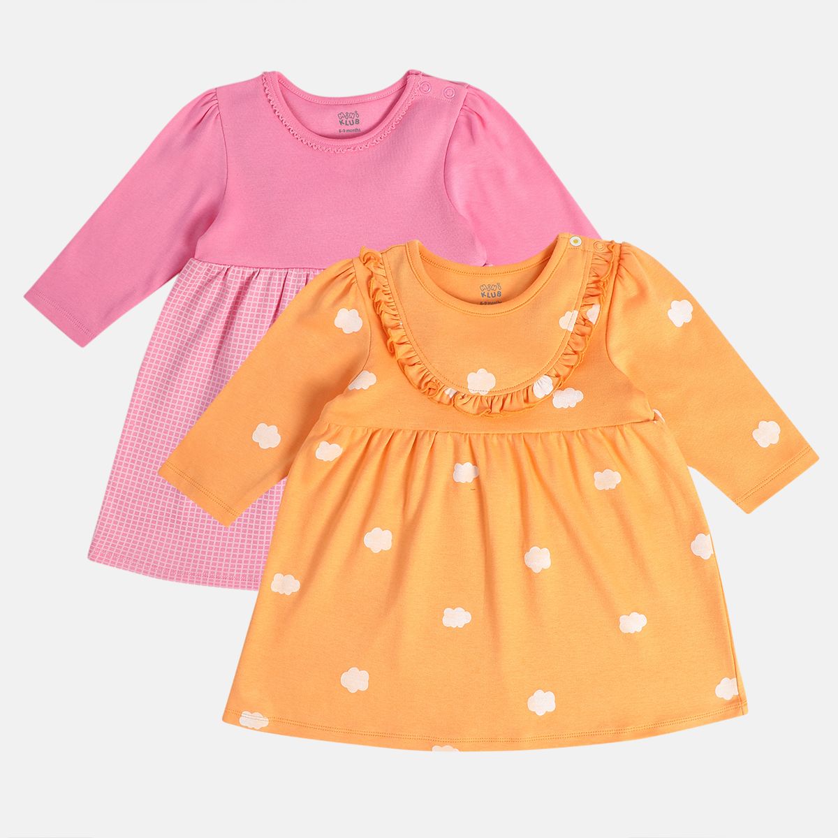 Girls Orange Dress