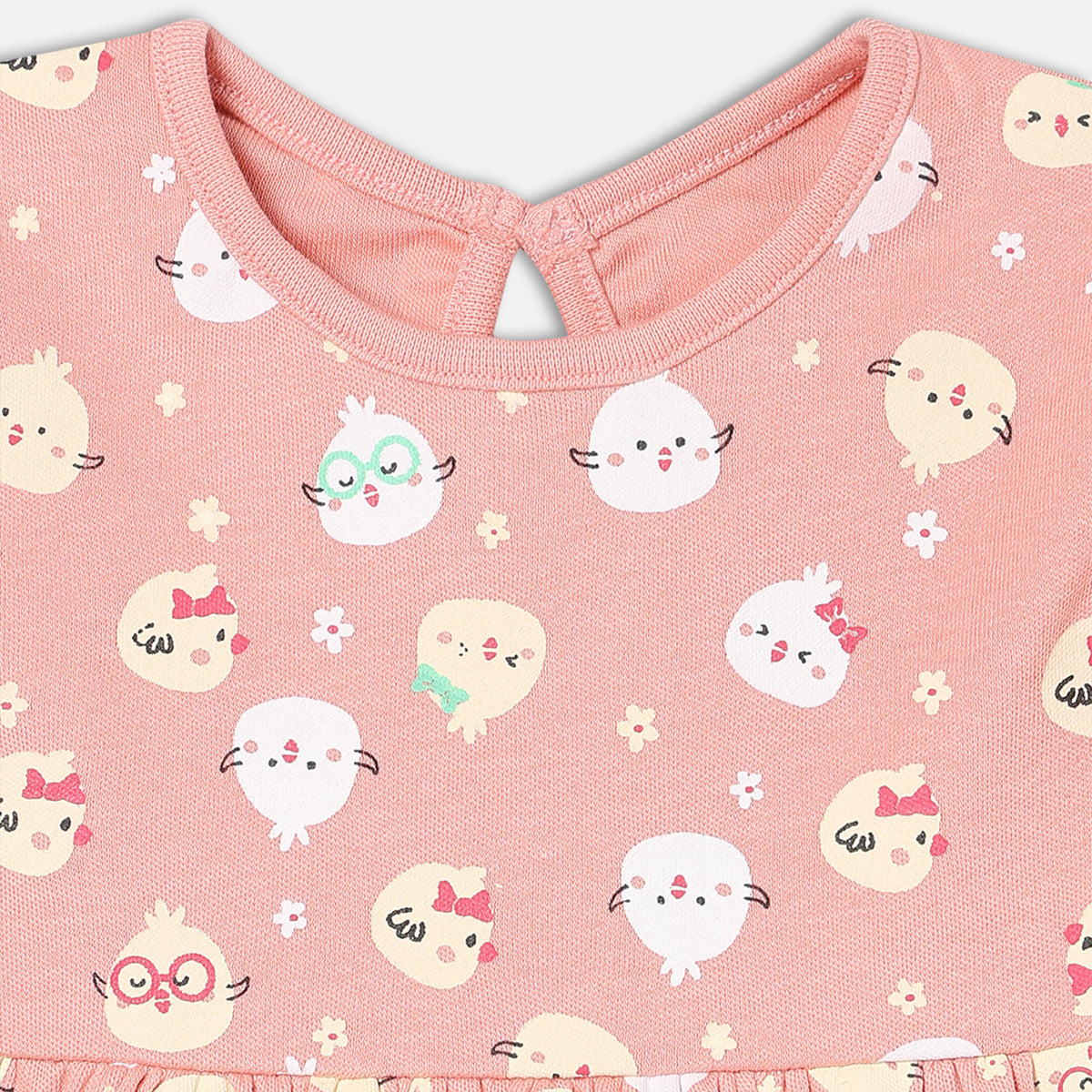 Girls Pack Of 2 Crew Neck Cap Sleeve Dress Multi