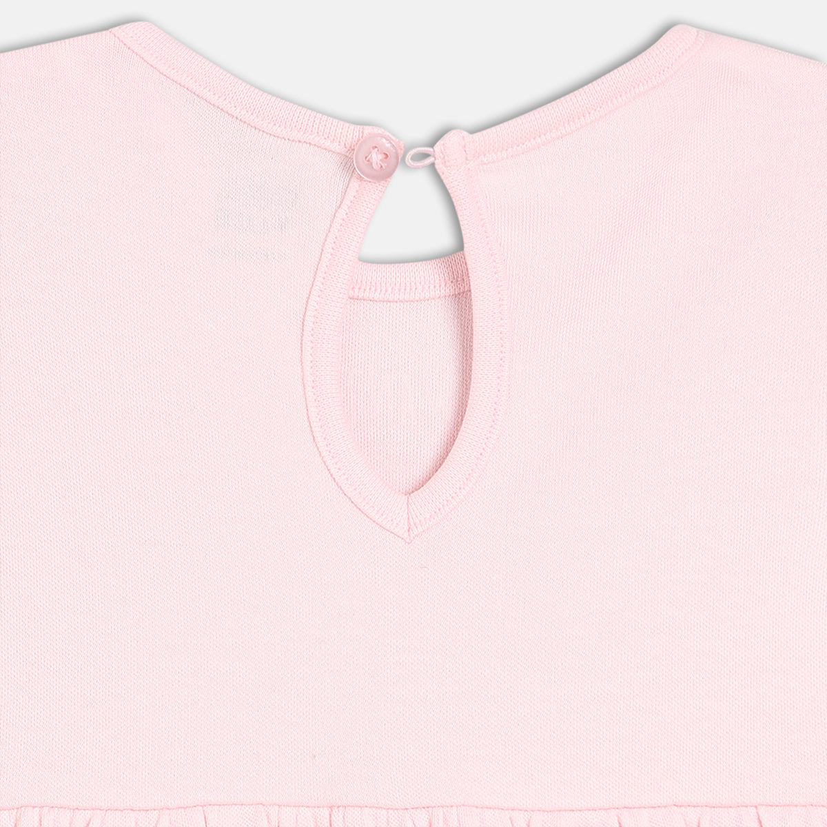 Baby Girls Printed Knit Dresses Pack of 2, Green and Pink