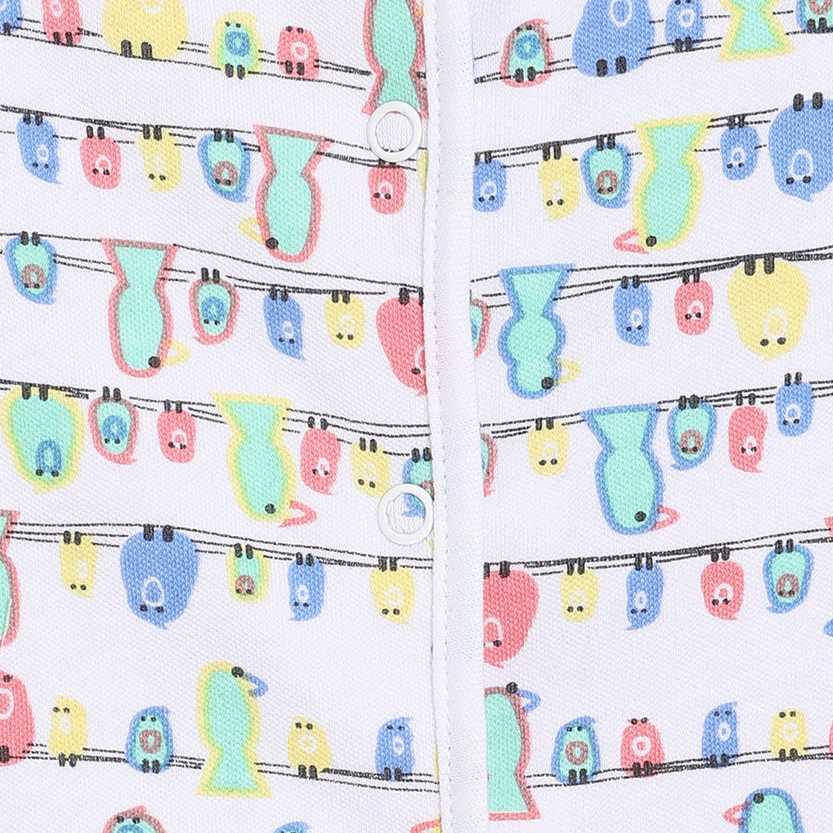 Girls Pack Of 3 Front Open Cap Sleeve Front Open Vest - Multi