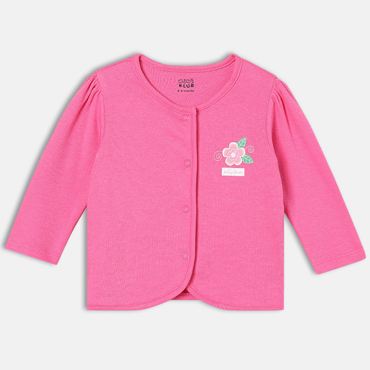 Girls Pack Of 3 Front Open Full Sleeve Front Open Vest Multi