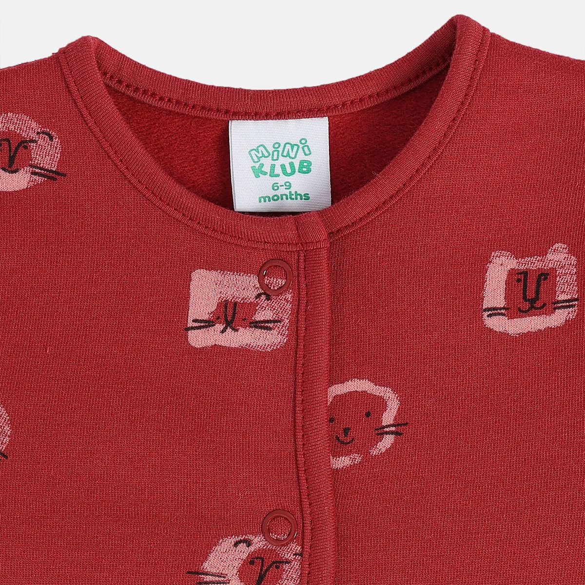 Girls Green / Red Front Open Vest (Pack Of 2)