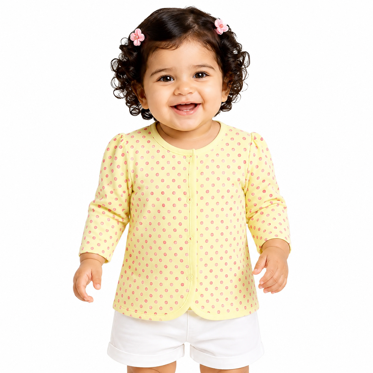 Girls Multicolor Pack Of 2 Front Open Vest