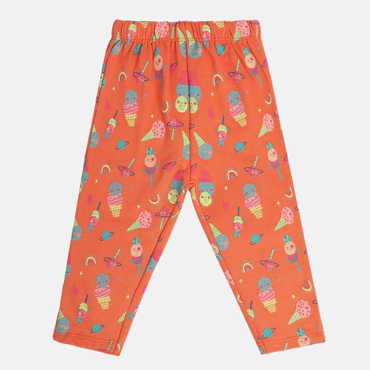 Girls Multicolor Pack Of 2 Legging