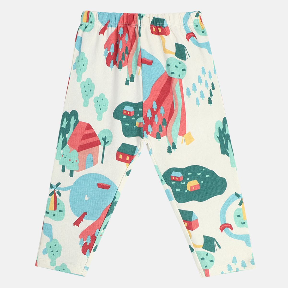 Girls Multicolor Pack Of 2 Legging
