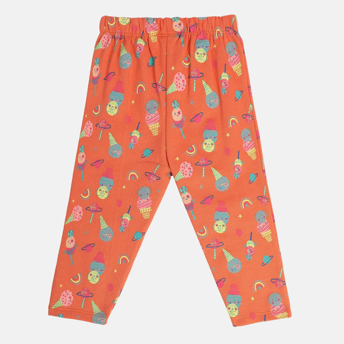 Girls Multicolor Pack Of 2 Legging