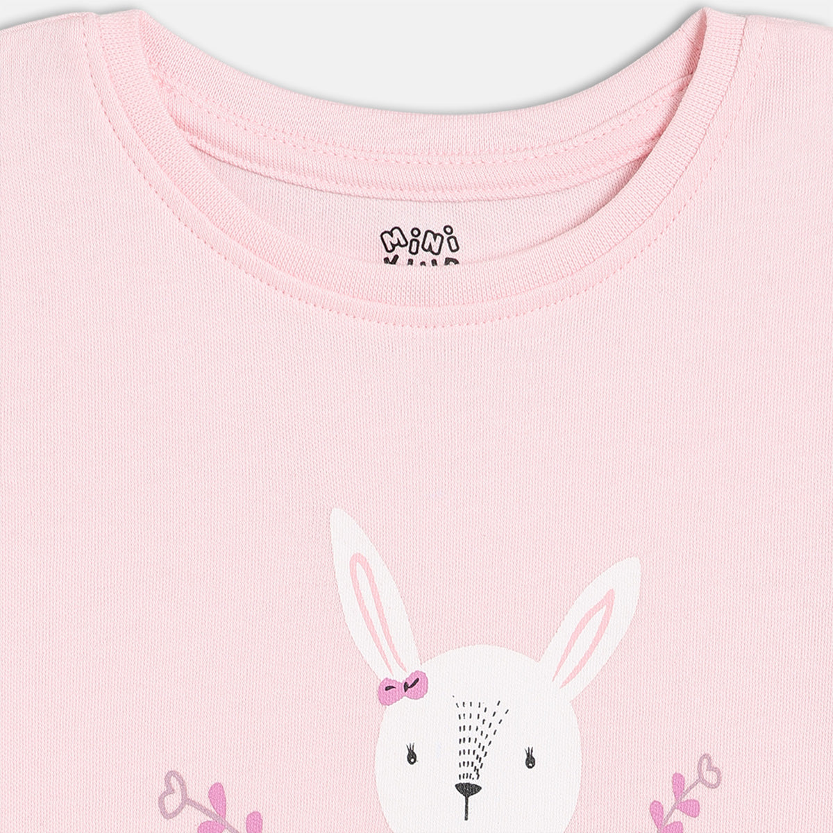 Girls Pack Of 3 Round Neck Short Sleeve Knit Top - Multi