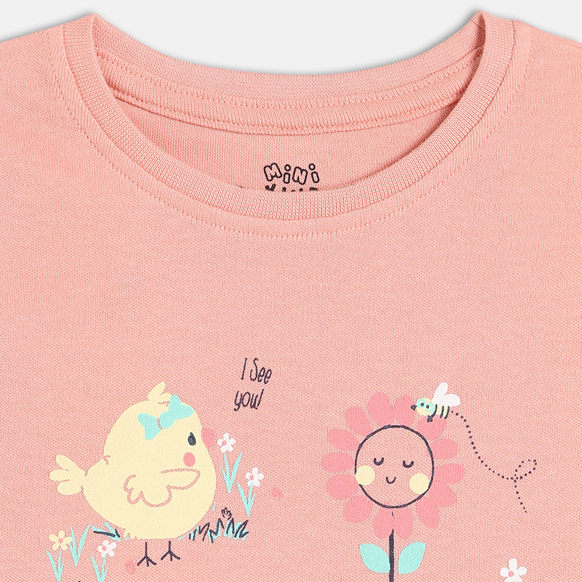 Girls Pack Of 3 Crew Neck Frill Sleeve Knit Top - Multi