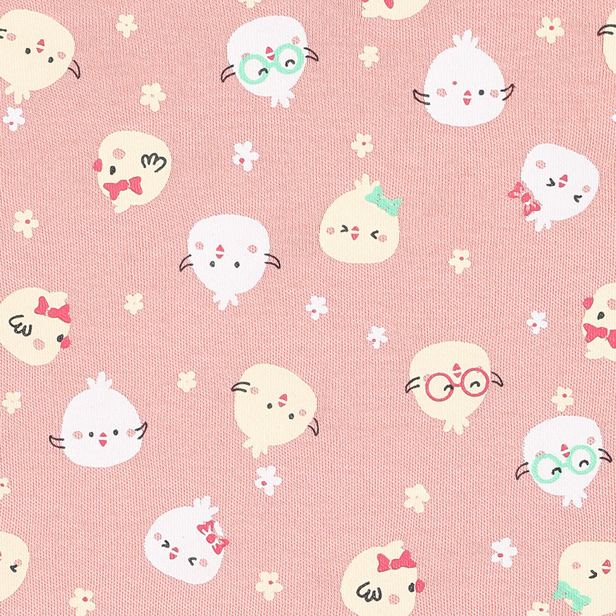 Girls Pack Of 3 Crew Neck Frill Sleeve Knit Top - Multi