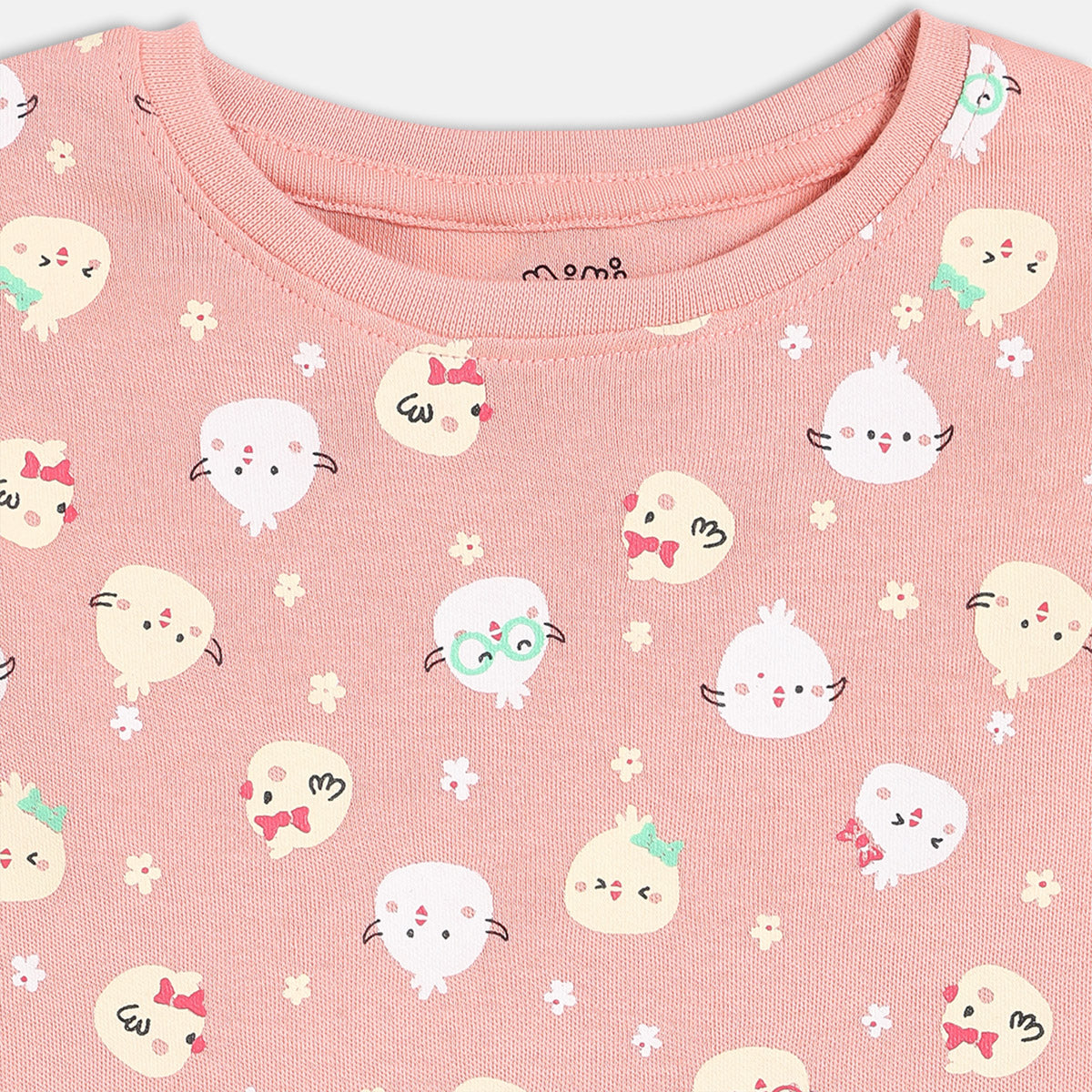 Girls Pack Of 3 Crew Neck Frill Sleeve Knit Top - Multi