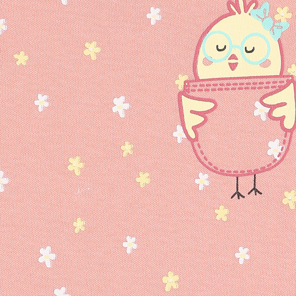 Girls Pack Of 3 Crew Neck Frill Sleeve Knit Top - Multi