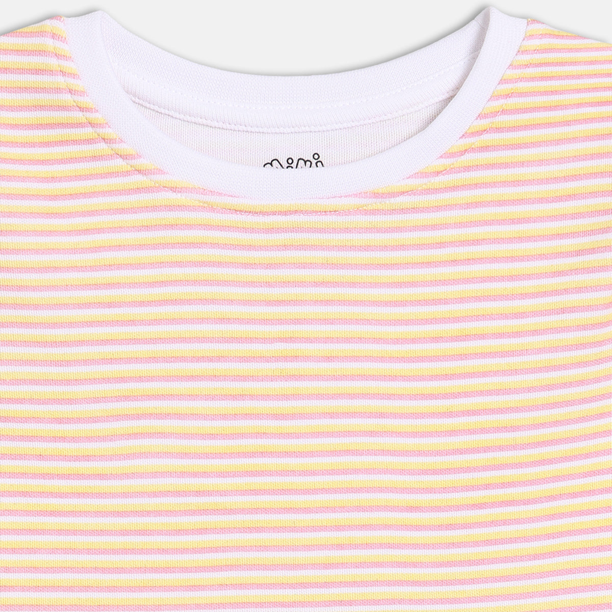 Girls Pack Of 3 Crew Neck Cap Sleeve Knit Top - Multi