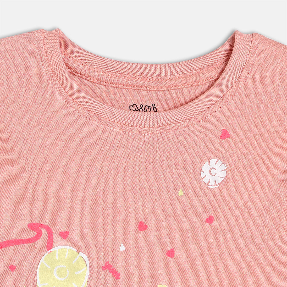 Girls Pack Of 3 Crew Neck Cap Sleeve Knit Top Multi