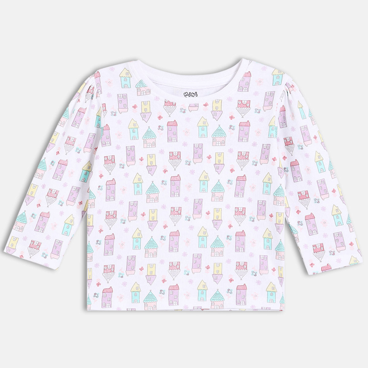 Girls Pack Of 3 Front Open Long Sleeve Knit Top - Multi