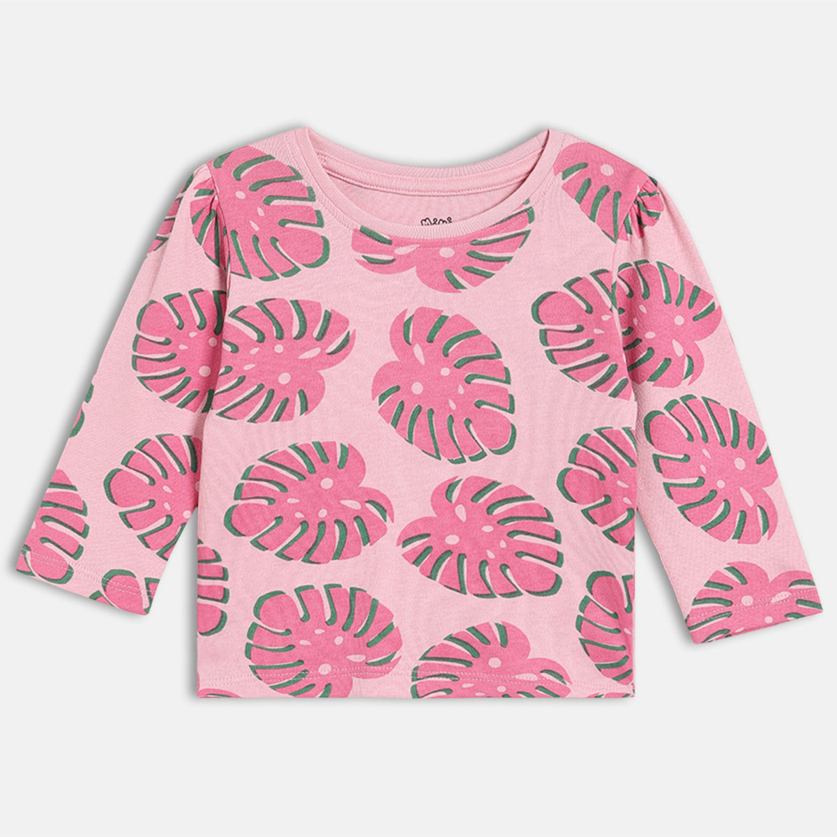 Girls Pack Of 3 Round Neck Full Sleeve Knit Top - Multi