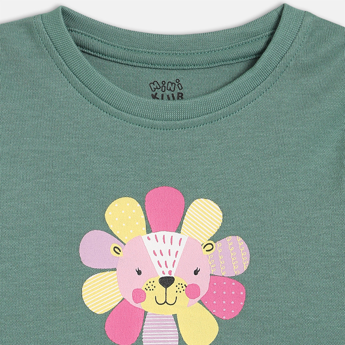 Girls Pack Of 3 Round Neck Full Sleeve Knit Top - Multi