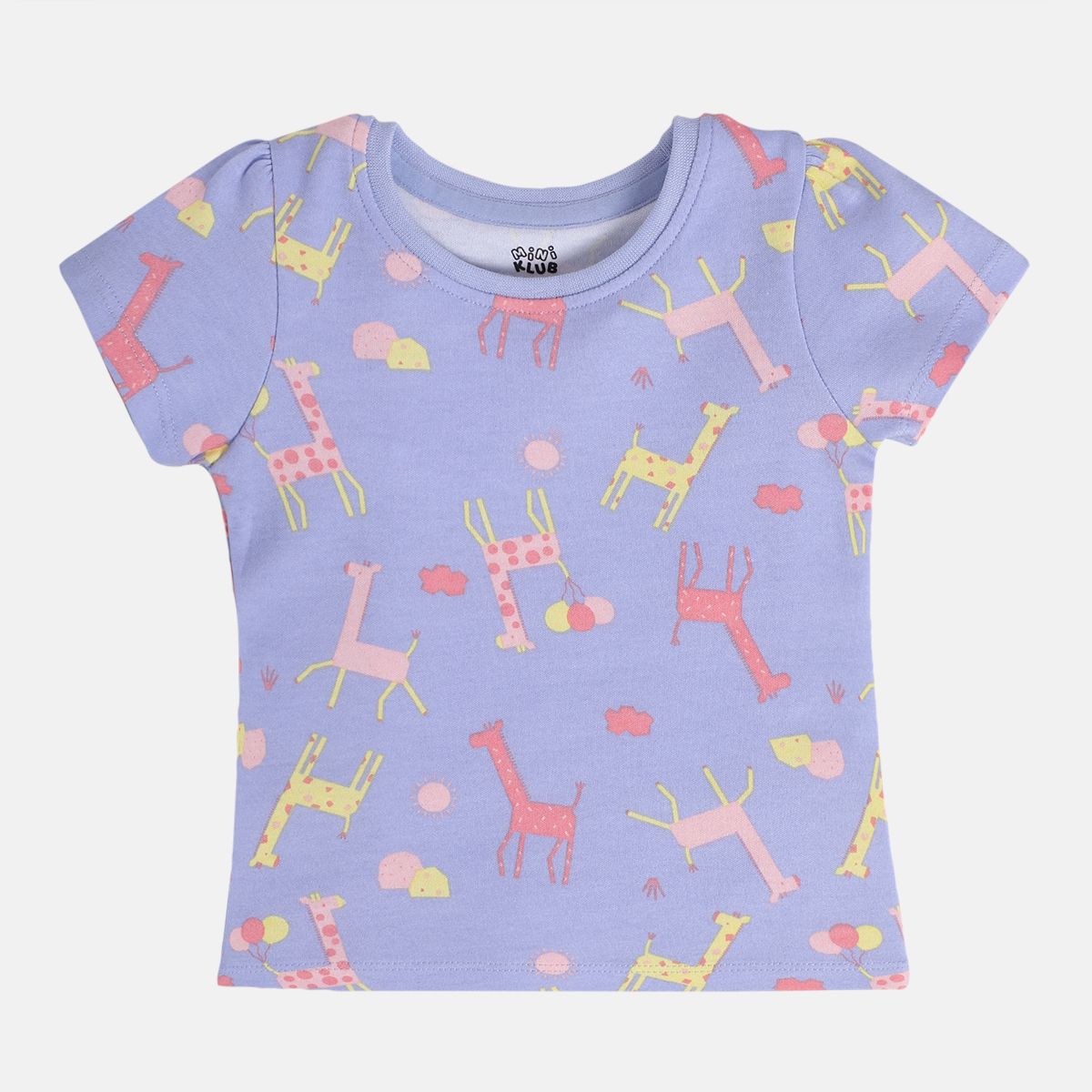 Girls Multicolor Pack Of 2 Knit Top