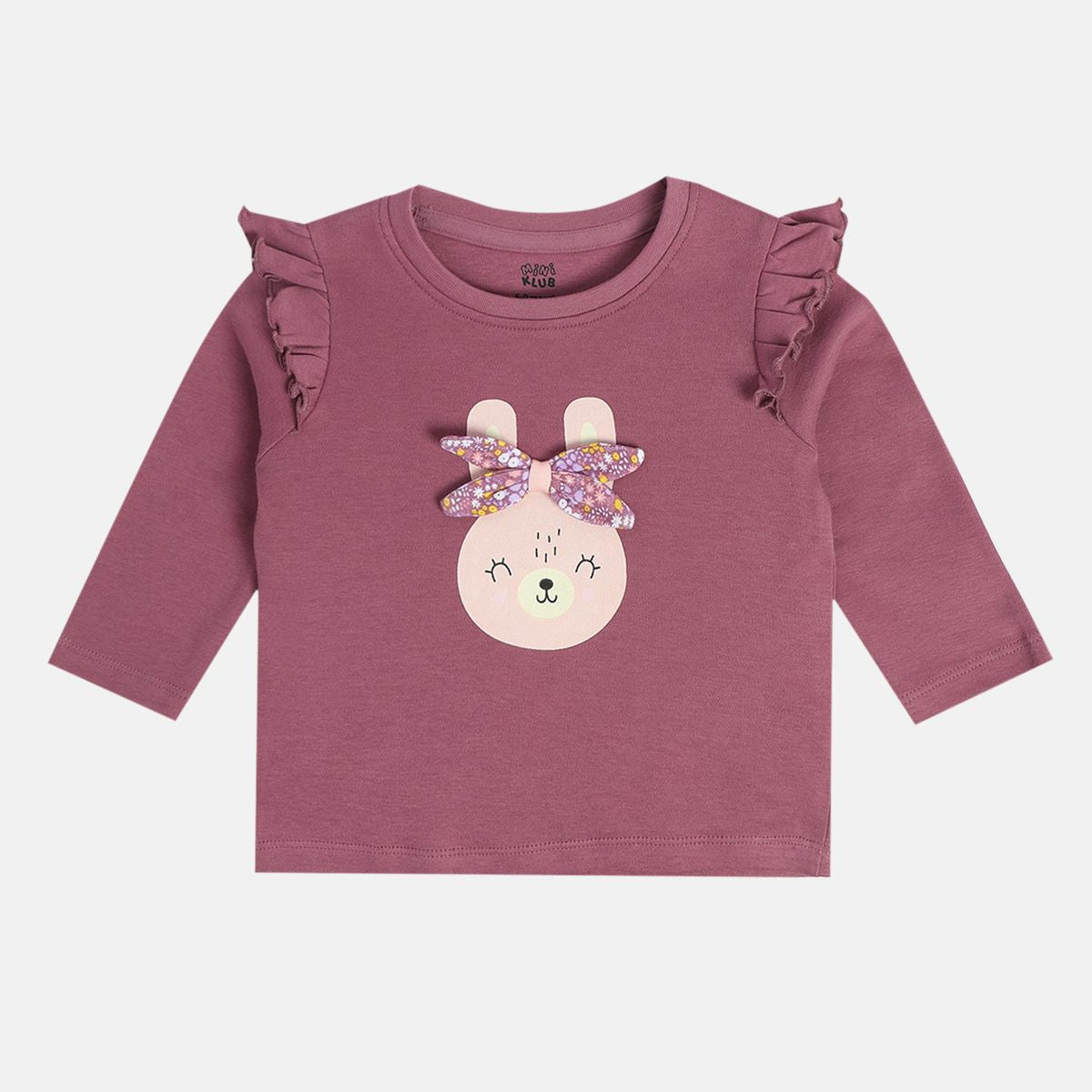 Girls Red Knit Top