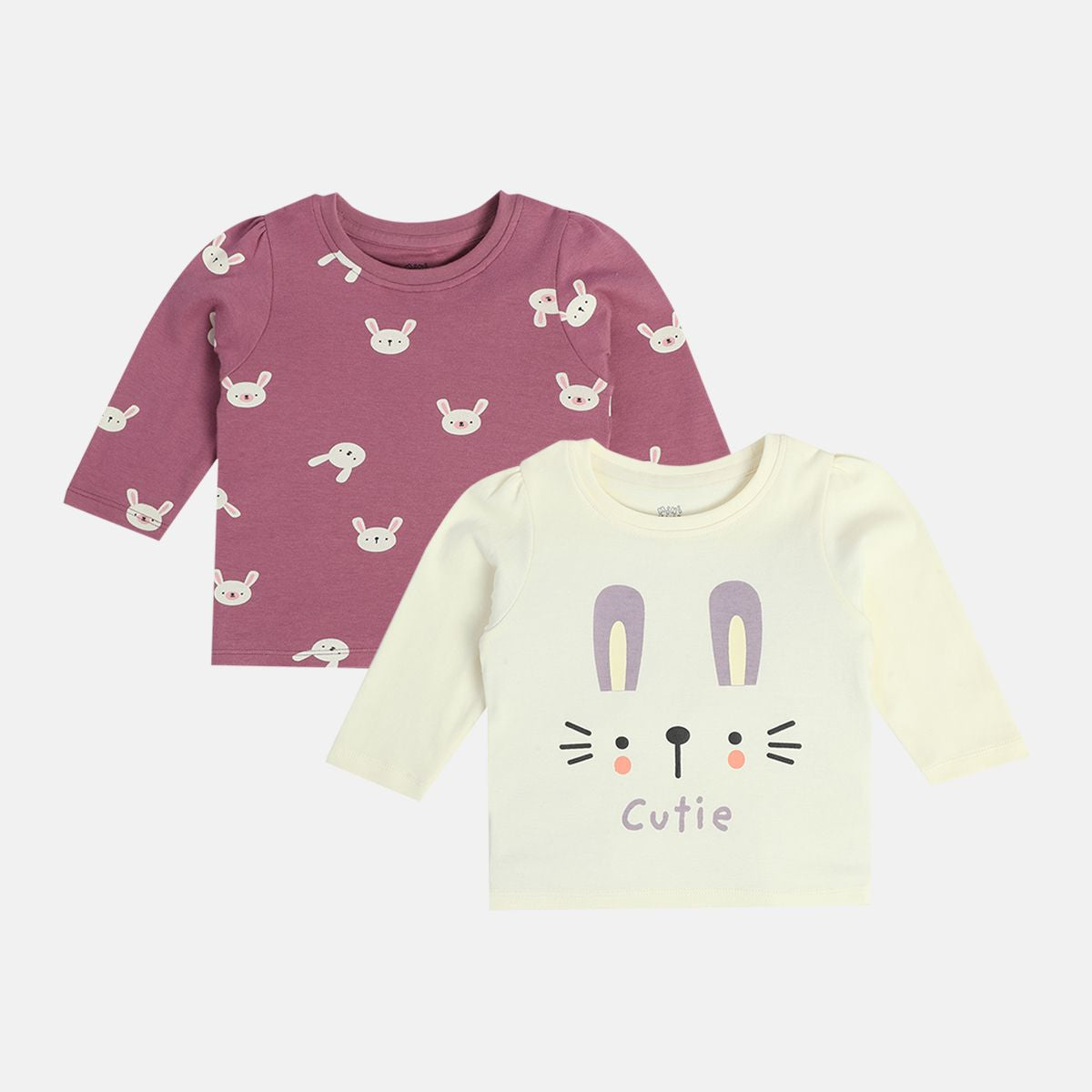 Girls Plum Knit Top
