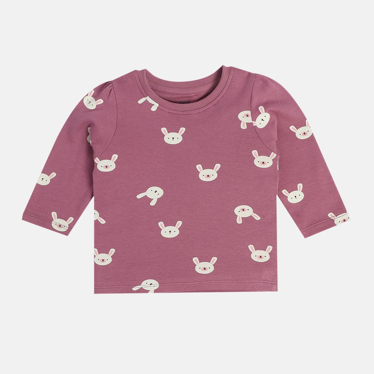Girls Plum Knit Top