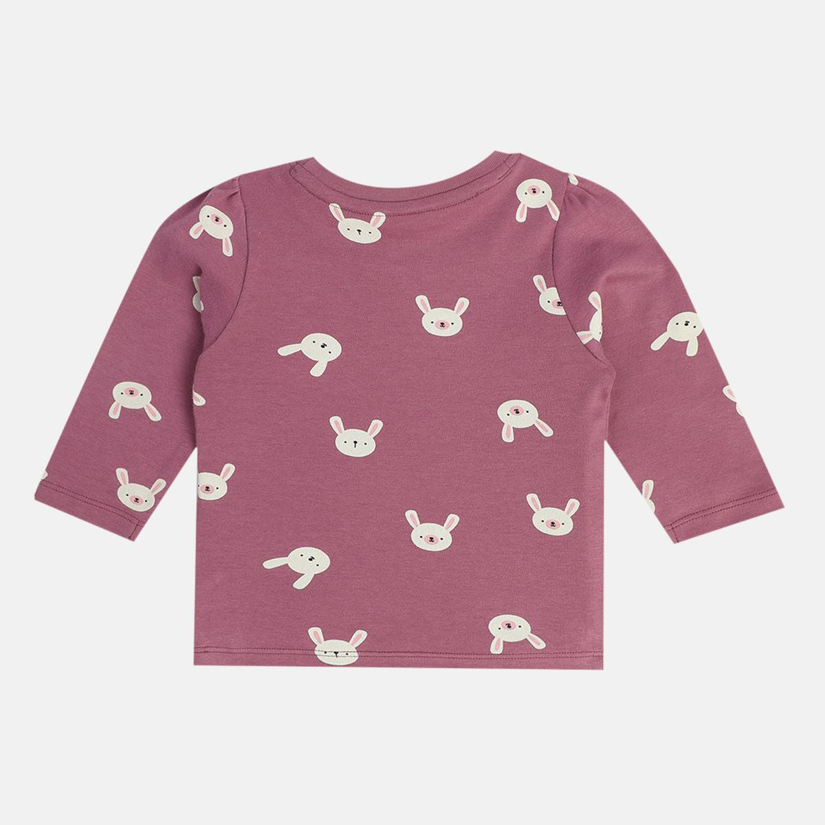 Girls Plum Knit Top