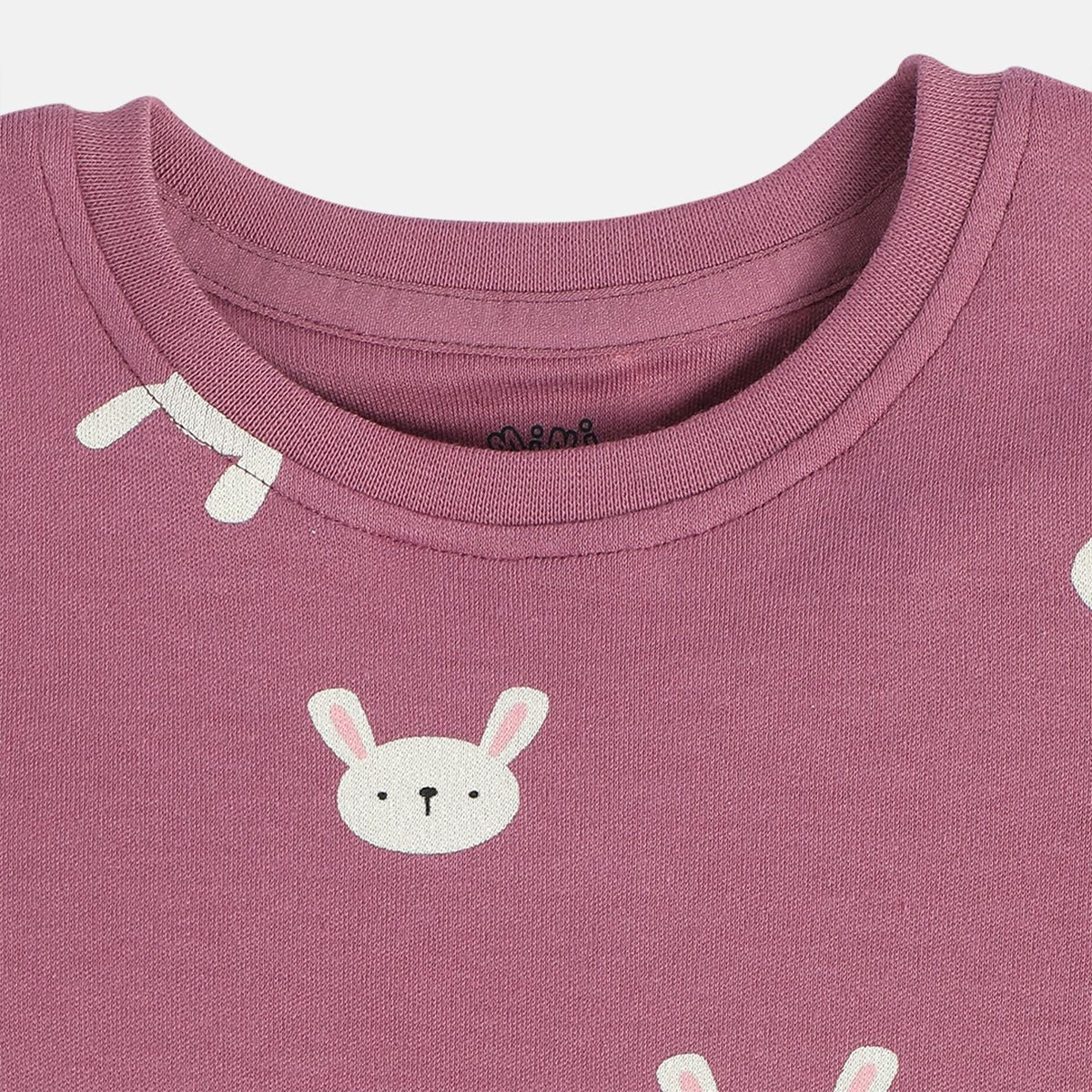 Girls Plum Knit Top