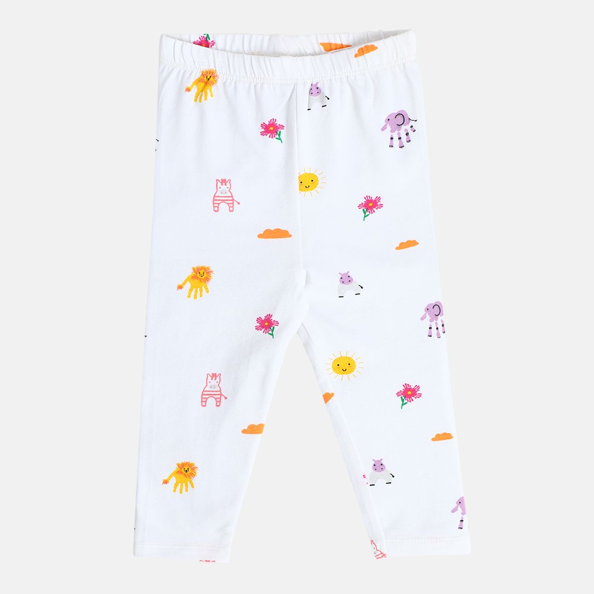 Girls White Legging