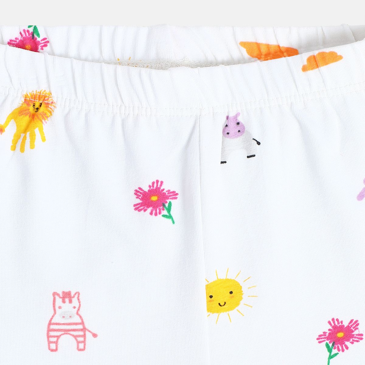 Girls White Legging