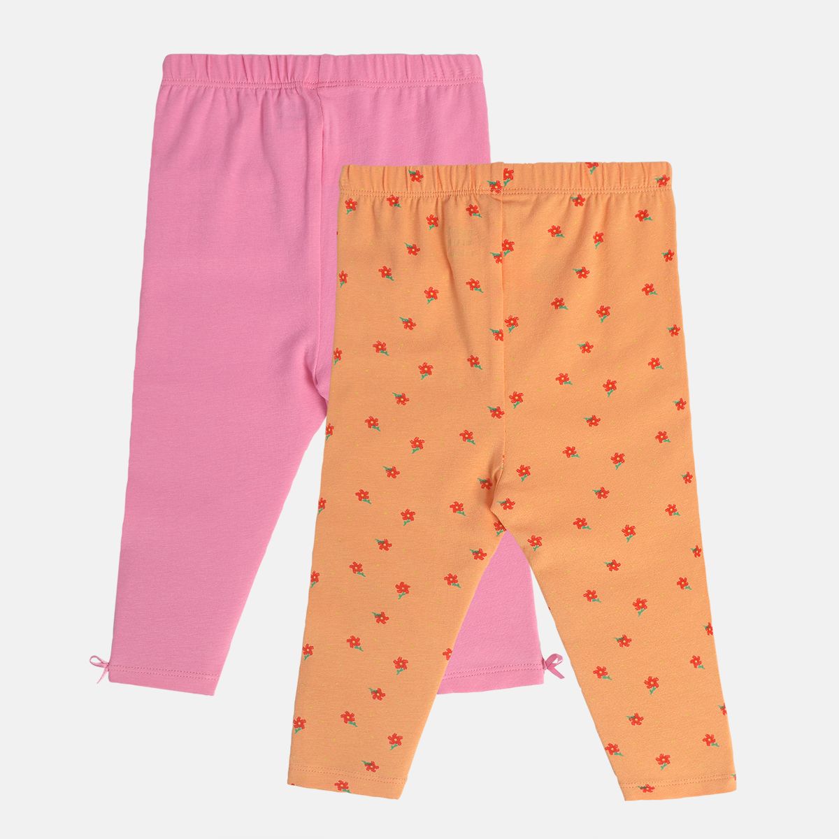 Girls Orange Legging