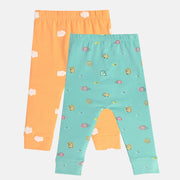 Girls Orange Legging