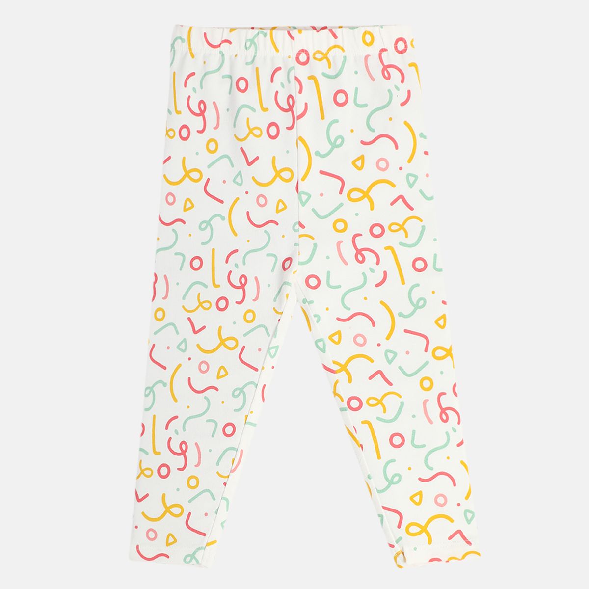 Girls Multicolor Pack Of 2 Legging