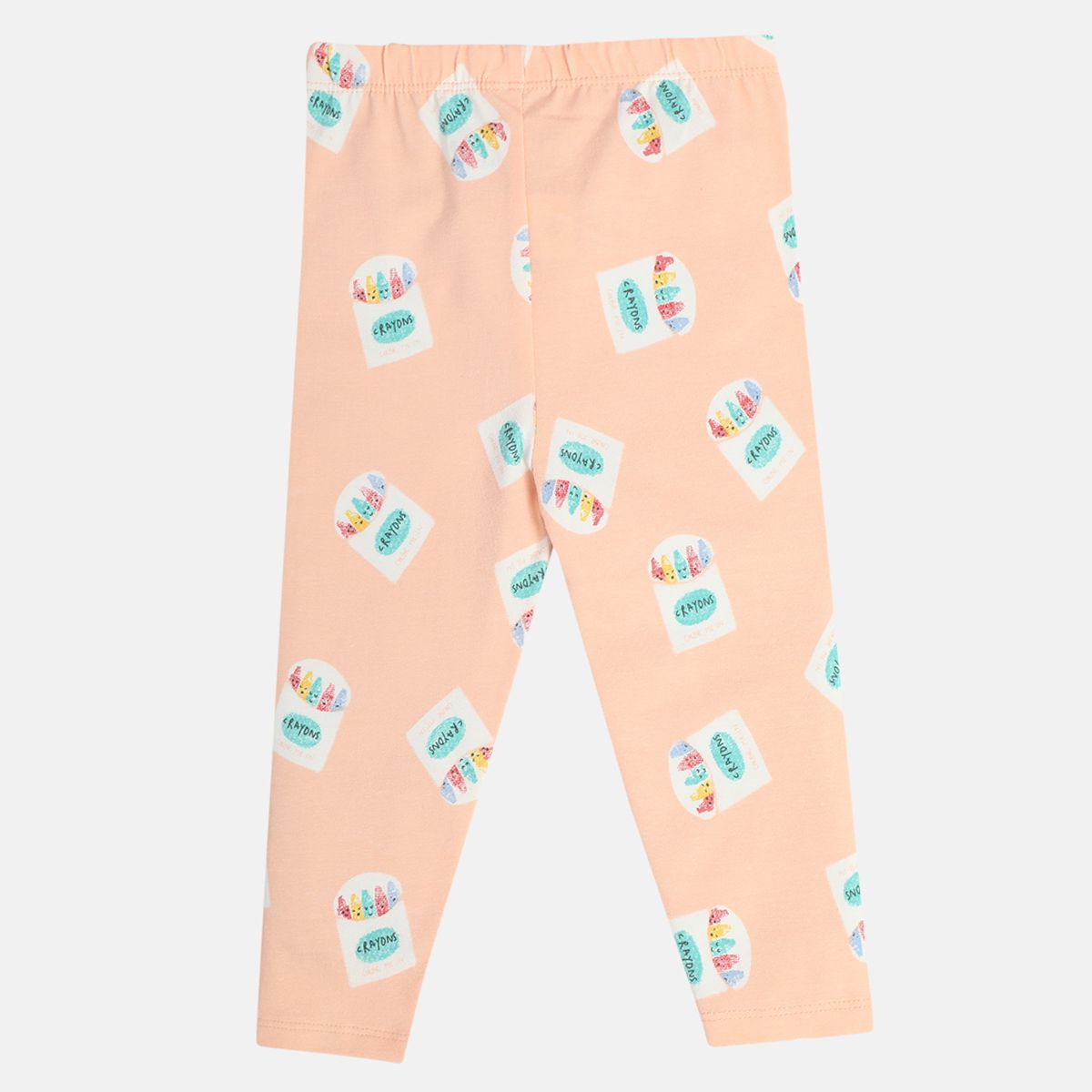Girls Multicolor Pack Of 2 Legging