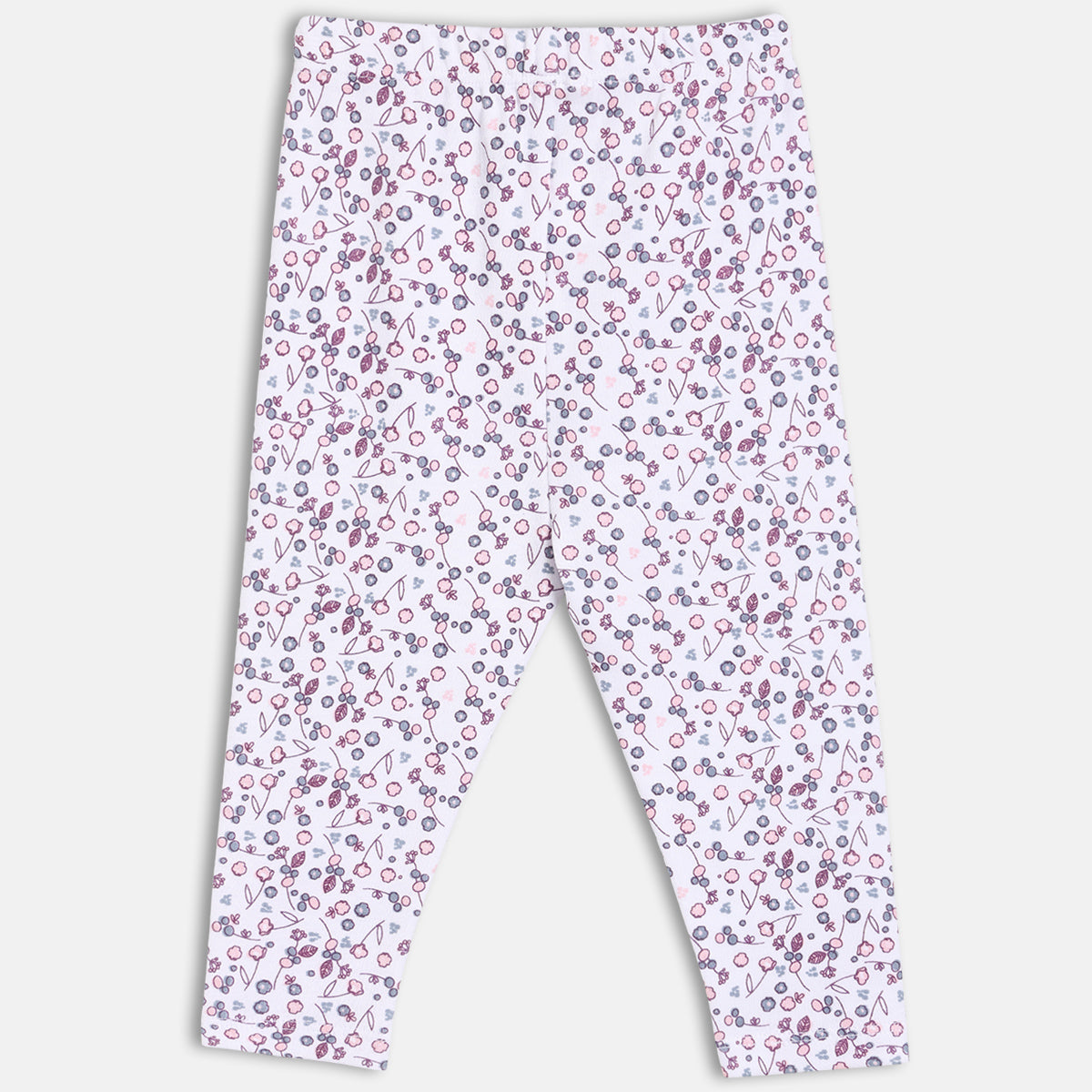 Girls Pack Of 3 High Raise Full Length Leggings - Multi