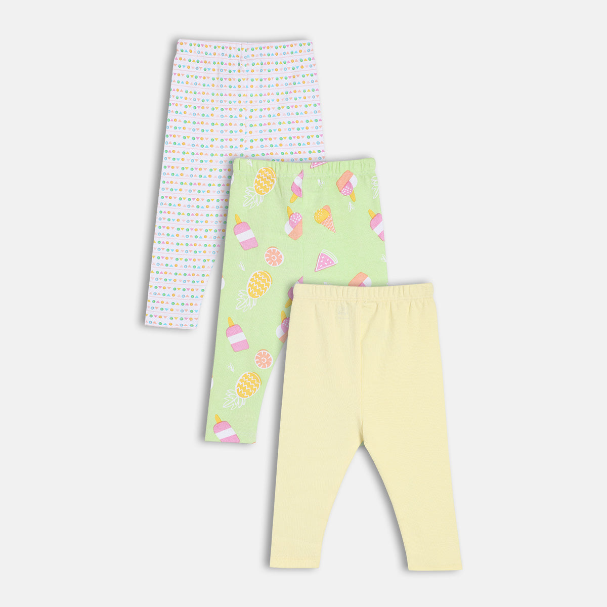 Girls Multi Normal Full Length Leggings