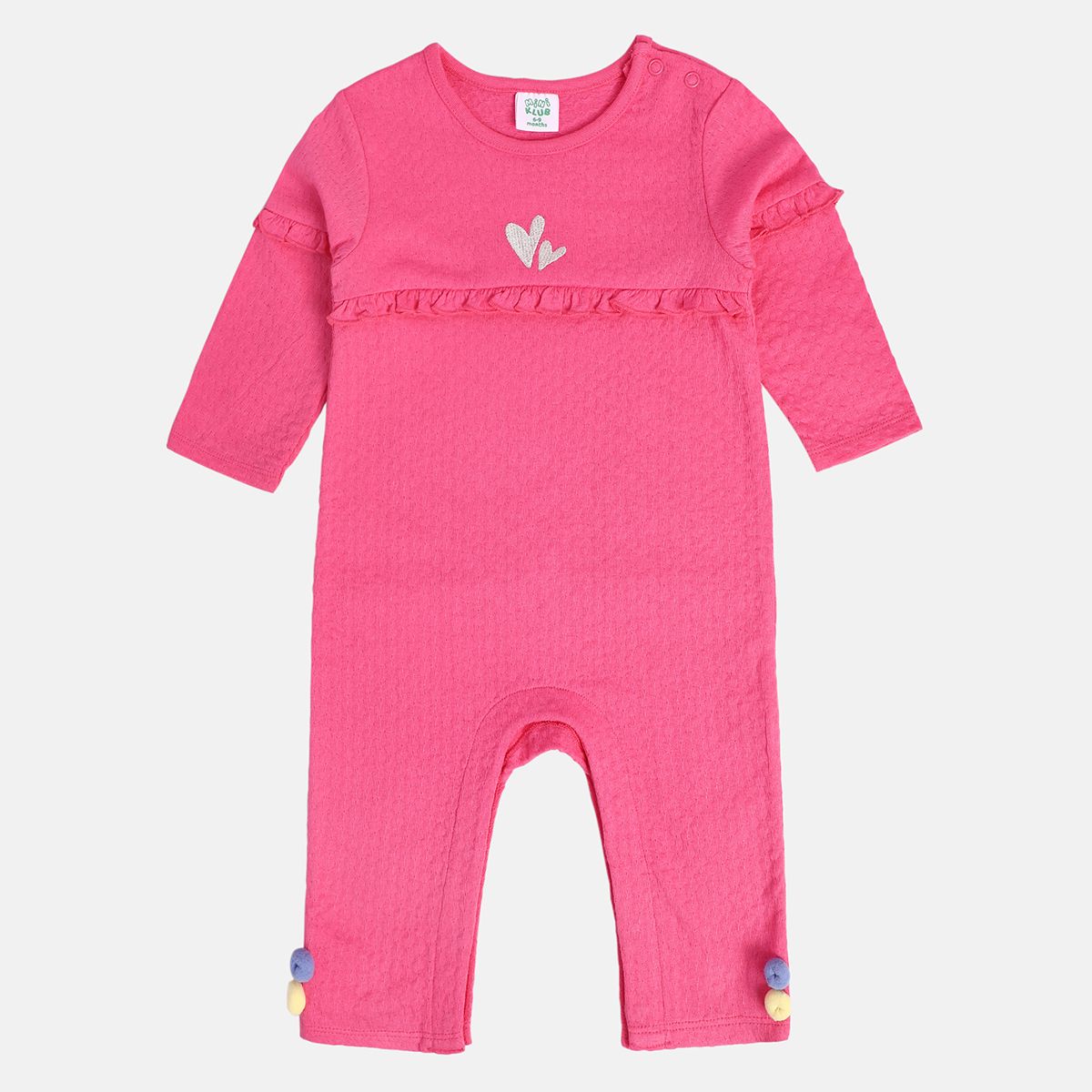 Girls Pink Romper