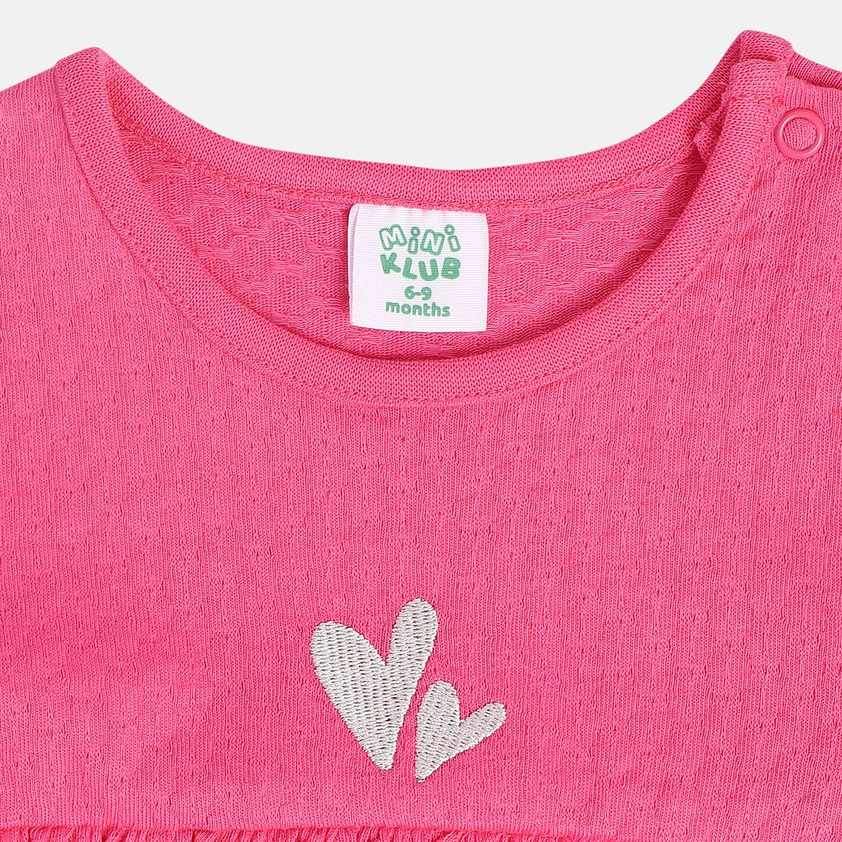 Girls Pink Romper