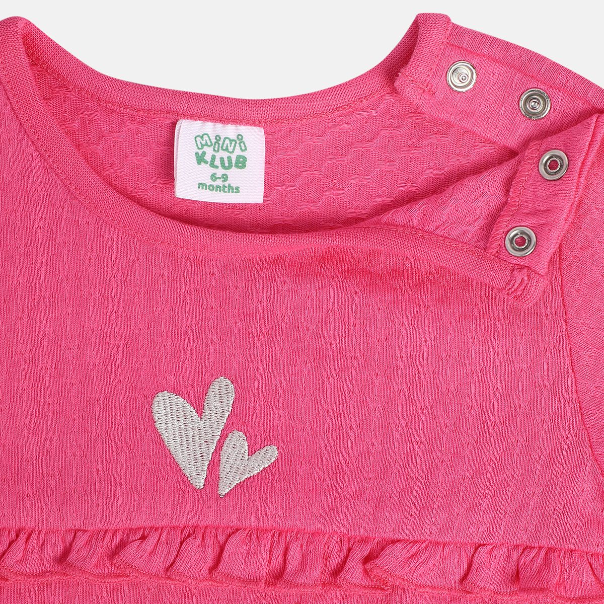 Girls Pink Romper