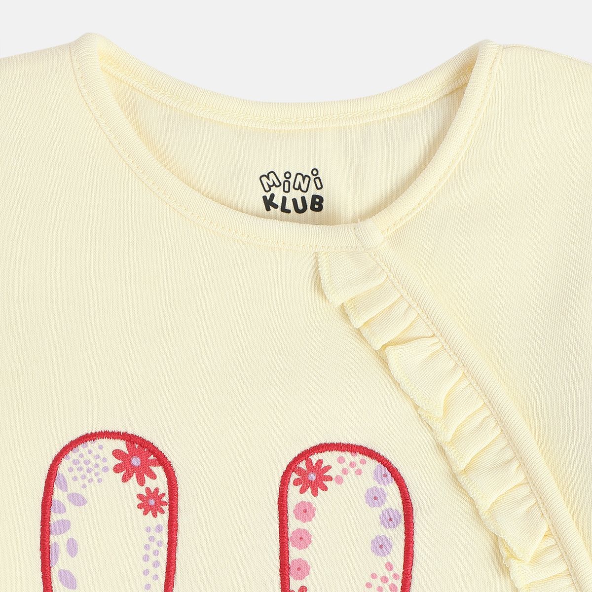 Girls Cream Romper