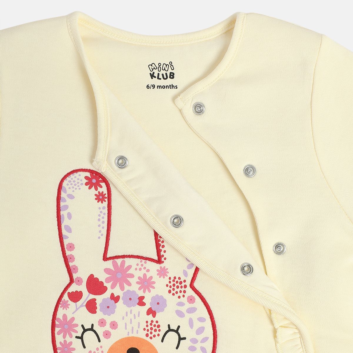 Girls Cream Romper