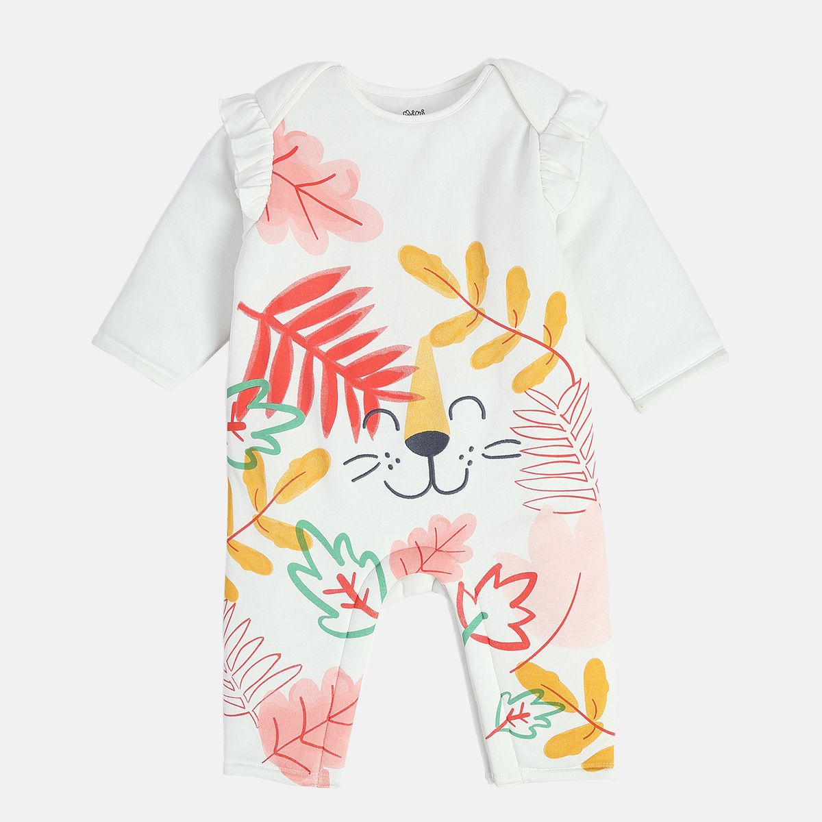Girls Marshmallow Romper