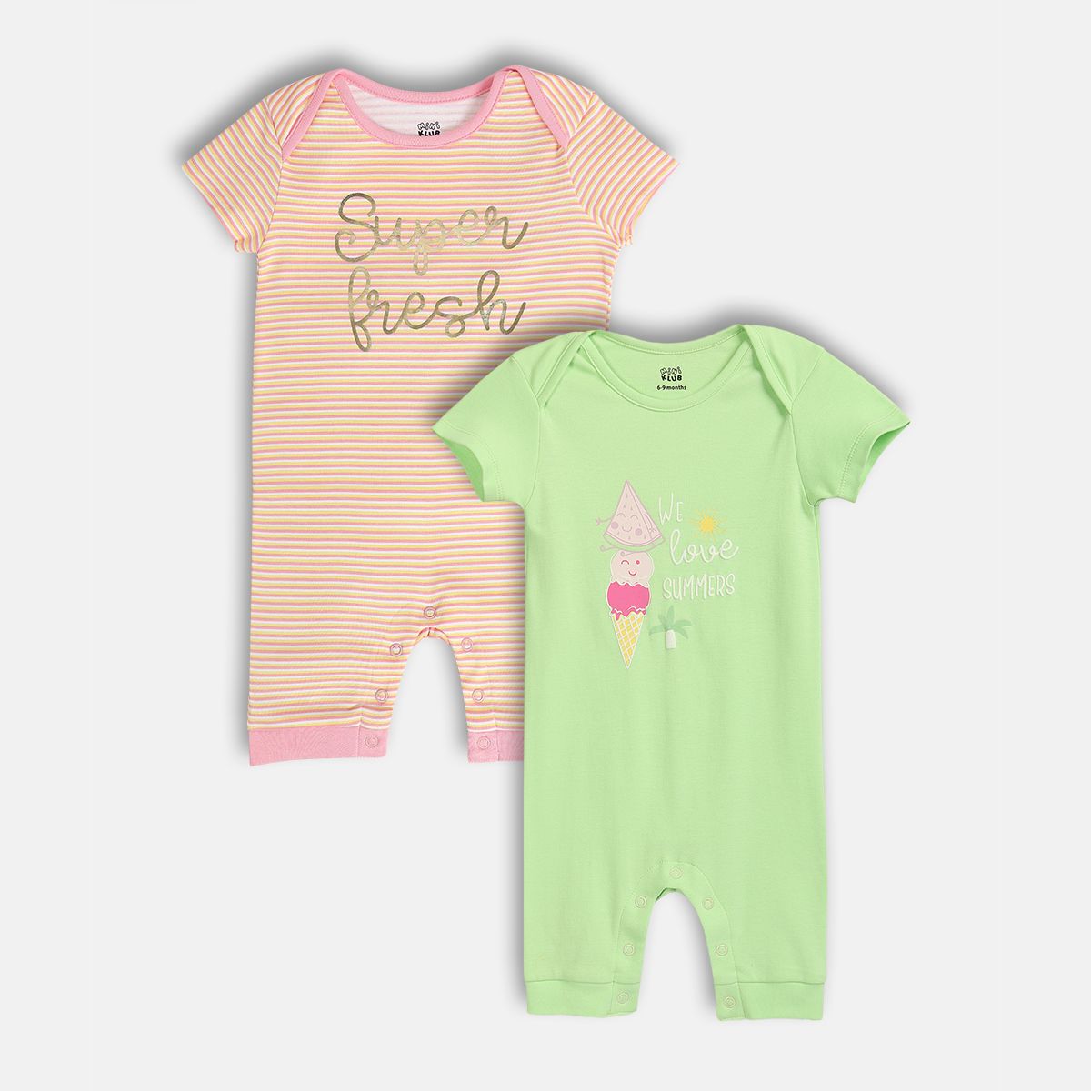 Girls Multi Romper