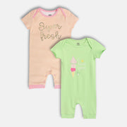 Girls Multi Romper