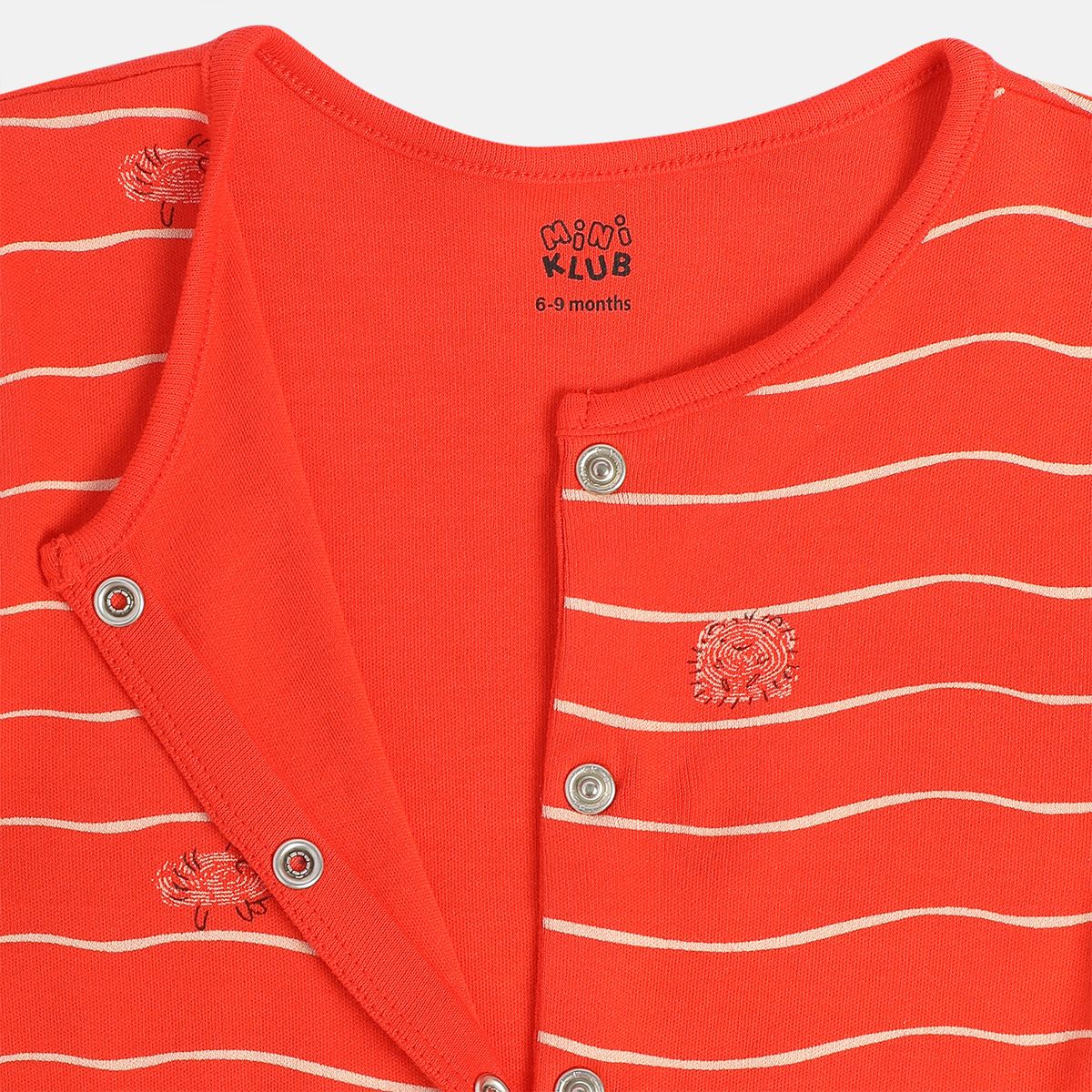 Girls Red Sleep Suit
