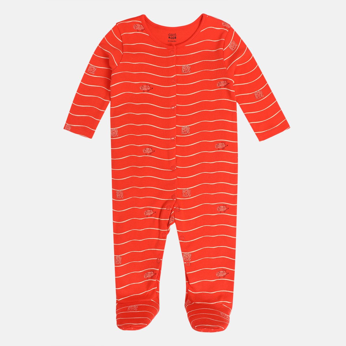 Girls Red Sleep Suit