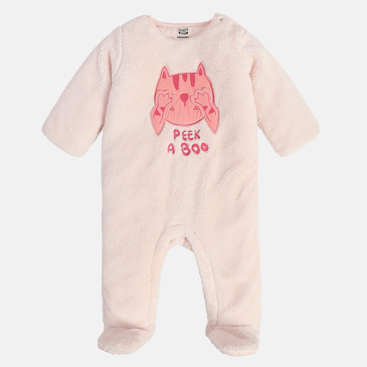 Girls Pink Sleep Suit