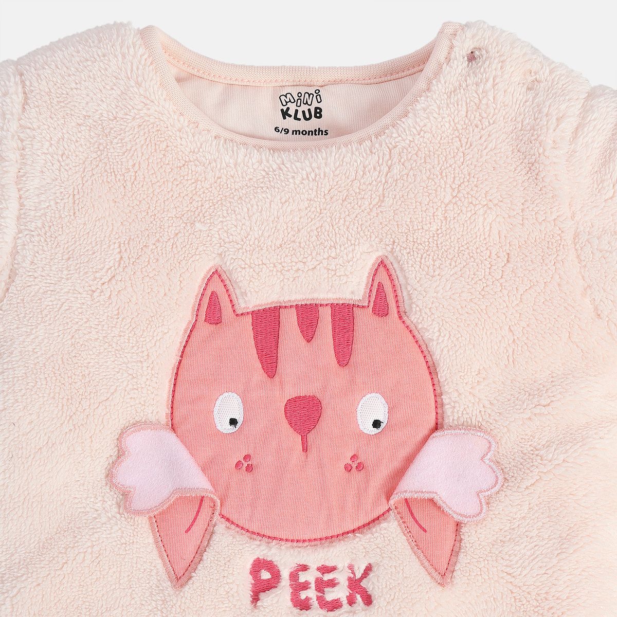 Girls Pink Sleep Suit
